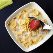 Picture Of Bowl Of Cereal With Milk